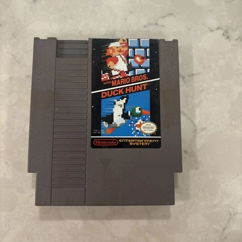 Super Mario Bros./Duck Hunt Nintendo NES - Cartridge Only Tested & Working