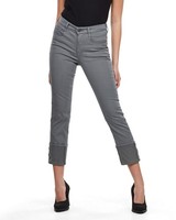 G-Star, Damen Jeans Straight, Noxer High Straight Wmn, Grau, W27 L32
