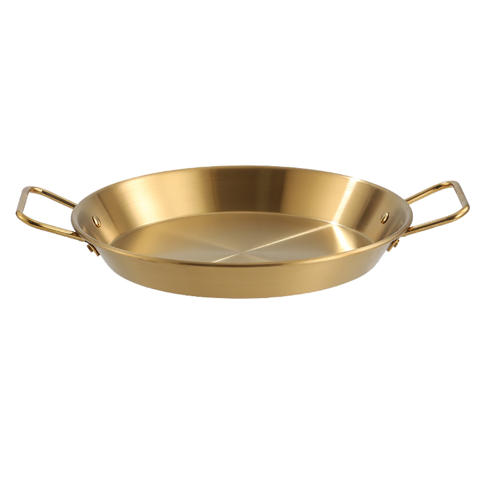 Stainless Steel Frying Pans Uniform Heat Transfer Skillet For Seafood Cooking