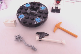 Lego 2115 Bonzai blister pack NINJAGO The Golden Weapons Spinner 100% Complete