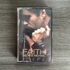 George Michael Faith Cassette Album Pop Columbia 1987 CT40867 White