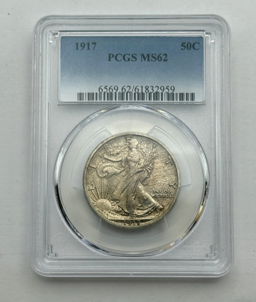 MS 62 Graded Liberty Walking Half Dollars (1916-1947) for sale | eBay