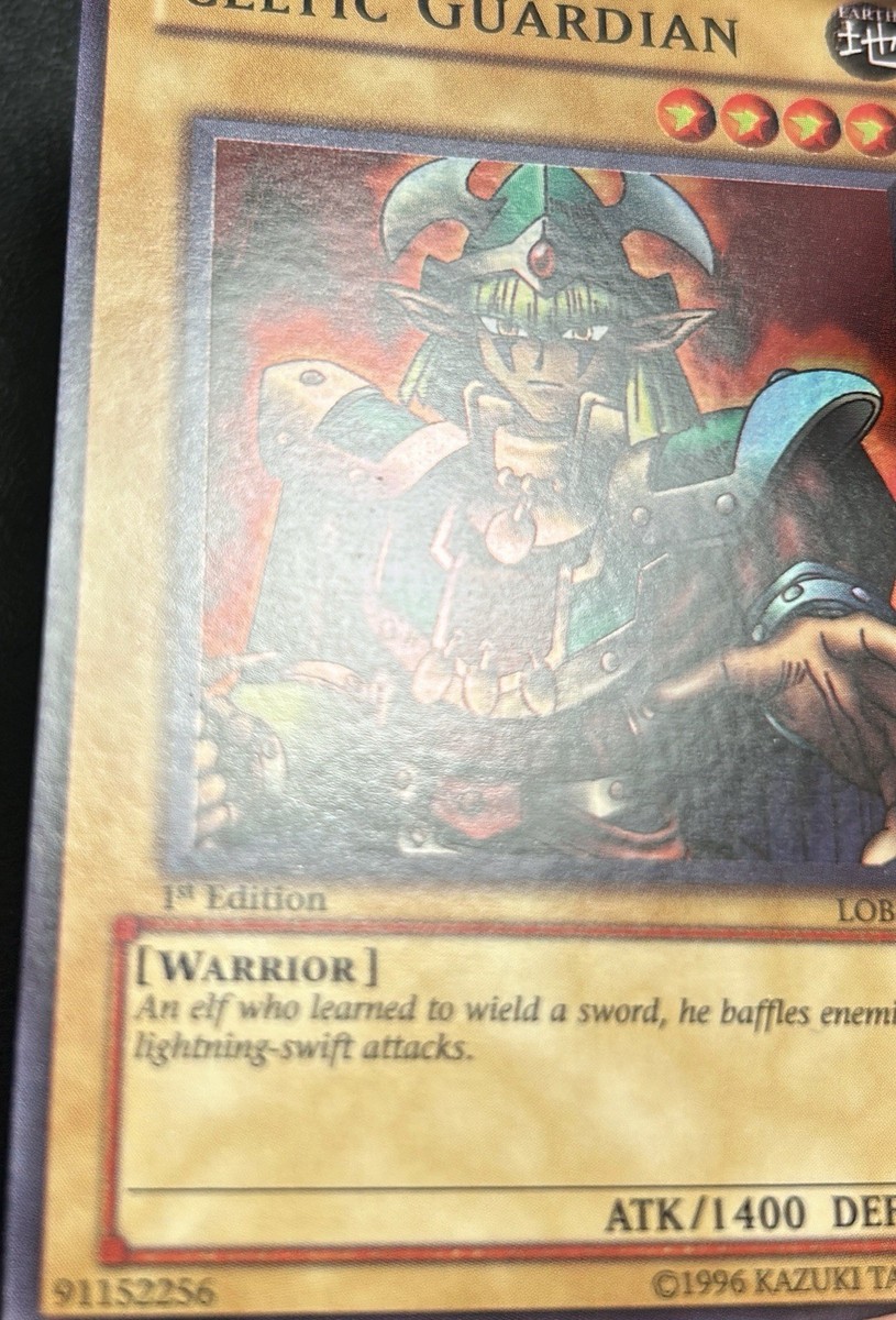 Yugioh Legend Of Blue Eyes White Dragon LOB-007 1st Edition Celtic