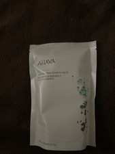 AHAVA Deadsea Salt Natural Dead Sea Bath Salts 8.5oz NEW SEALED BAG