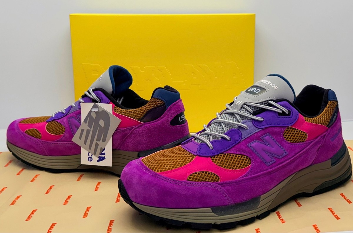 PURPLE サイズ29 正規 BAKLAVA x NEW BALANCE 992 MADE IN USA 