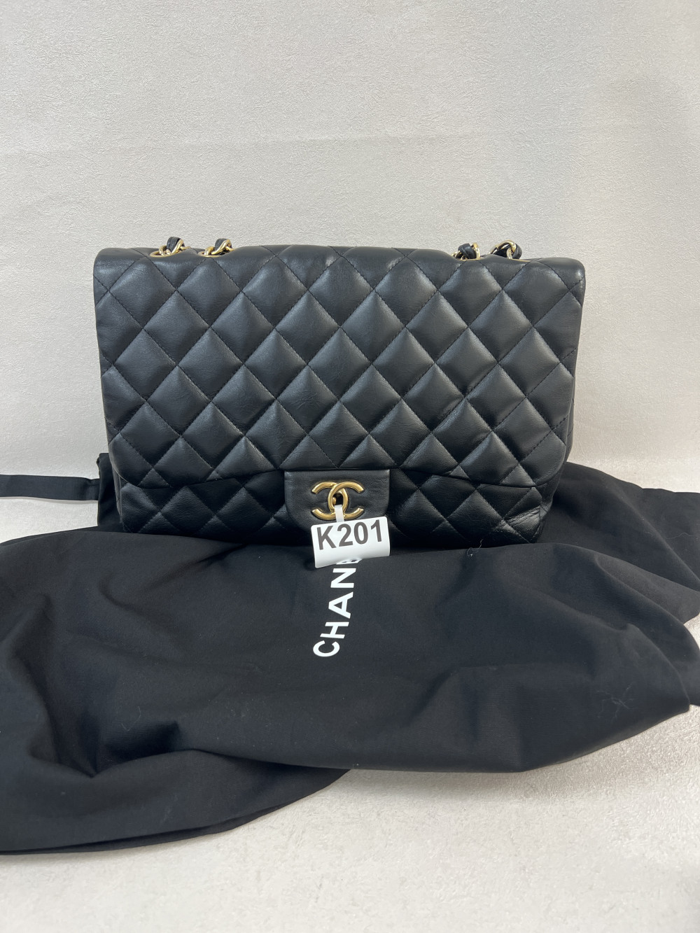 Super discount:CHANEL Classic Flap Jumbo Lambskin Single Flap