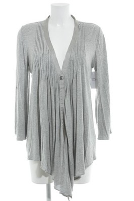ELIZABETH AND JAMES Cardigan Damen Jacke Gr. DE 38 hellgrau Casual-Look