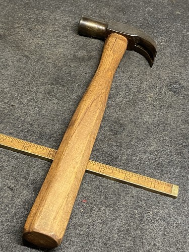 Seltener Germantown Tool Works 10" englisches Muster Damen Klauenhammer - Bild 9 von 9