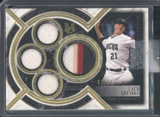 2018 Topps Museum Collection ZACK GREINKE #SPQR-ZG Primary Pieces Quad Relic /25
