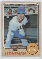 1968 Milton Bradley Win-A-Card Game 1968 Topps Baseball Bill Stoneman #179 0m2c