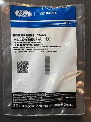 FORD OEM. HL3Z-7G007-A RETAINER
