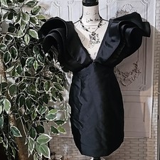 Asos Mini Cocktail Dress with Dramatic Shoulder  12