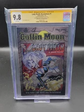 LADY DEATH REVELATIONS #1 CGC SIGNATURE SERIES 9.8 SIGNED BY BRIAN PULIDO 2022