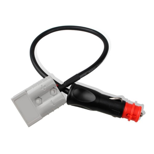 1pc 50A Anderson-Plug To Cigarette-Plug Adapter 50CM-16AWG High Quality - Picture 2 of 7