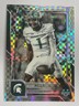 2025 Topps Bowman University Chrome Spartans Omari Kelly 1st X-Fractor #38