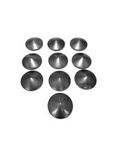 1-1/2" Soldadura en Tubo Tapa Rollo Jaula Parachoques Árbol Pateadores 1/8" Pico - Paquete de 10