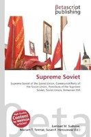 Lambert M. Surhone (U. A.) | Supreme Soviet | Taschenbuch | Englisch (2026)