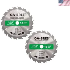 18 Teeth ATB 5-1/2 Inch Saw Blade Set - Precision Cutting & Lightweight