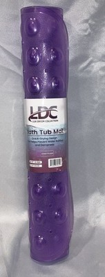Lux Decor Collection brand purple bath mat. Quick dry design. BRAND NEW