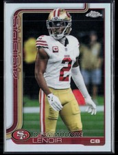 2025 Topps Chrome DEOMMODORE LENOIR Refractor #269 San Francisco 49ers