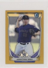 2014 Bowman Scout Top 5 Prospects Mini Chrome Refractors Gold 2/25 Jon Gray gh4