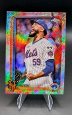2025 Topps Chrome Sean Manaea LOGOFRACTOR Mets