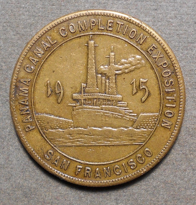 So-Called Dollar HK-414, Exposition State $, Panama-Pacific Int’l Exposition, 19