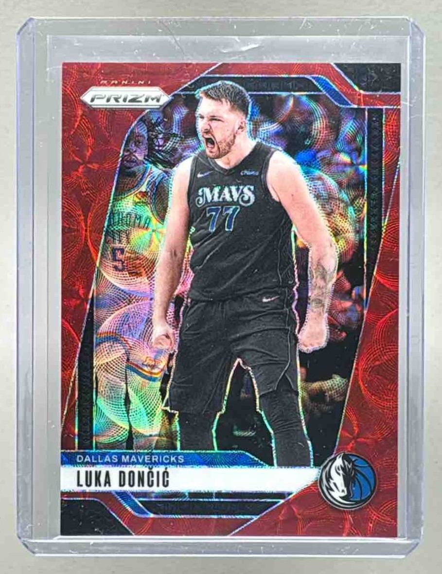 Luka Doncic 2024 Panini Prizm #89 Choice Red /88