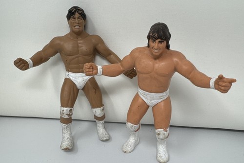 Strike Force Tito Santana & Rick Martel WWF LJN Fi...