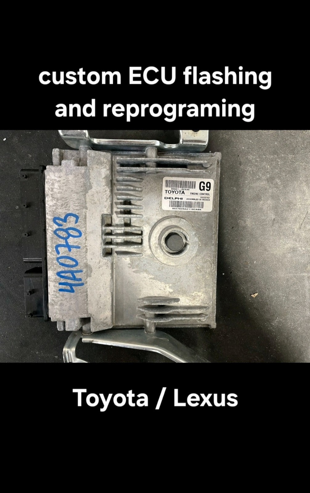 Toyota Or Lexus Key Programming All Keys Lost ECU Immobilizer w/ 2 Master Keys