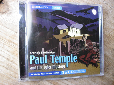 BBC AUDIO - Paul Temple and the Tyler Mystery  - Excellent used 2 x CD