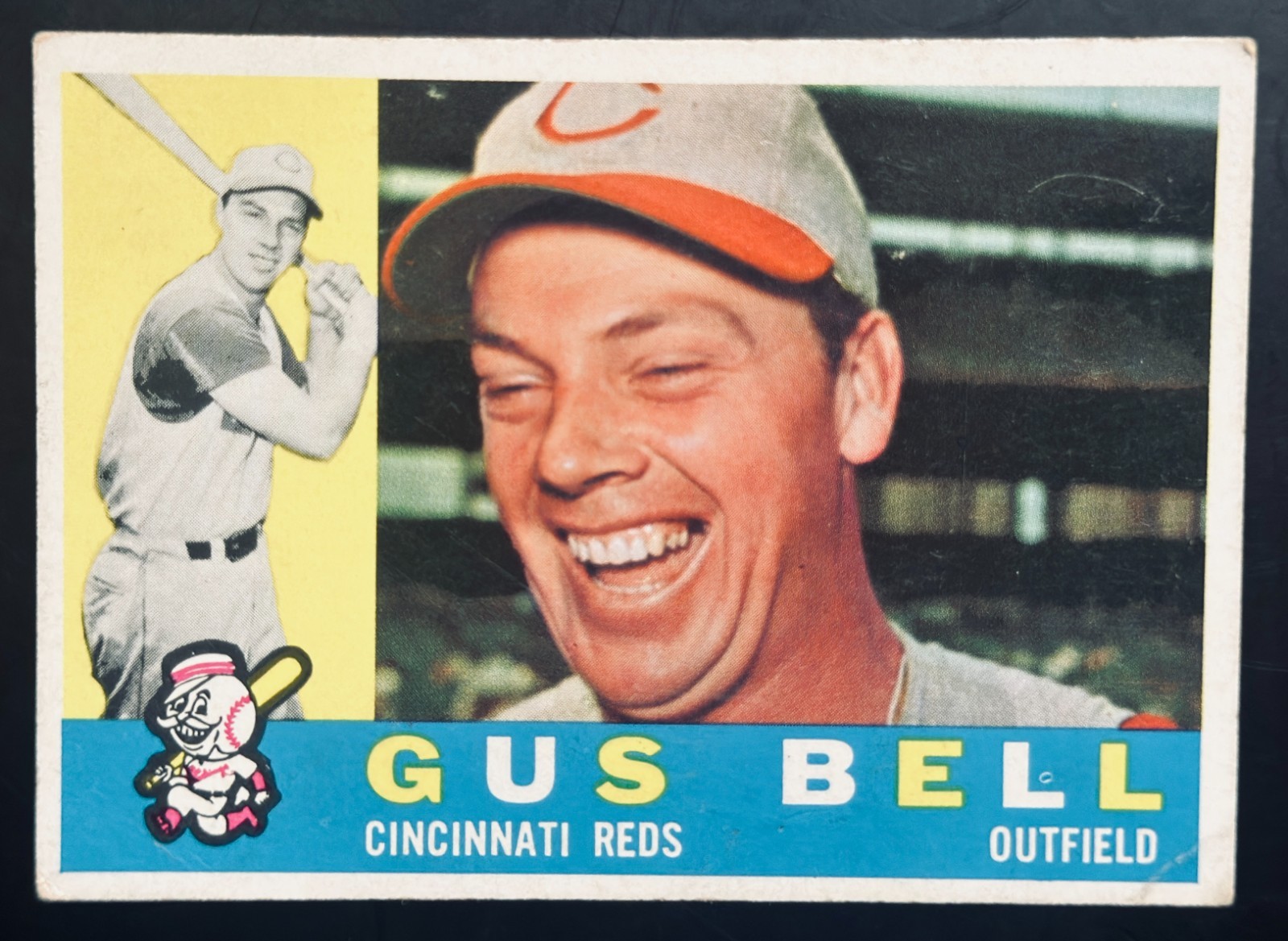 Gus Bell 1960 Topps #235 Cincinnati Reds Outfielder *VG*