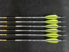 Gold Tip Black Label 300 Hunting Arrow 4 Fletch 1/2 dozen 6 Arrows BRAND NEW