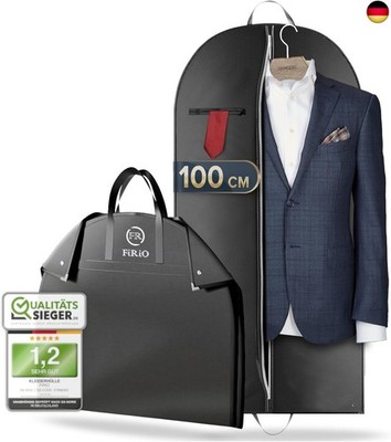 FiRiO  1 x Premium Kleidersack - BIS 50% DICKERES MATERIAL - Faltbare 