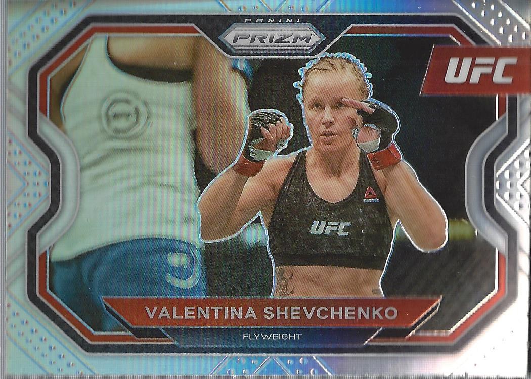 2021 Panini Prizm UFC Prizms Silver #139 Valentina Shevchenko - UFC