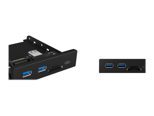 ICY BOX IB-HUB1417-I3 USB 3.2 Gen 1 (3.1 Gen 1) Typ-A USB 3.2 Gen 1 (3.1 Gen 1) - Bild 3 von 5