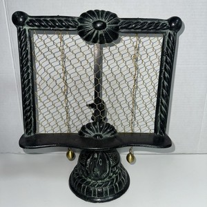 Mackenzie Childs Nesting Chicken Cookbook Adjustable Stand Rare Find