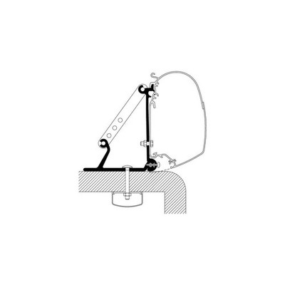 Thule Universal Roof Adapter für Omnistor 5200/4200/3200 Camping 1792571