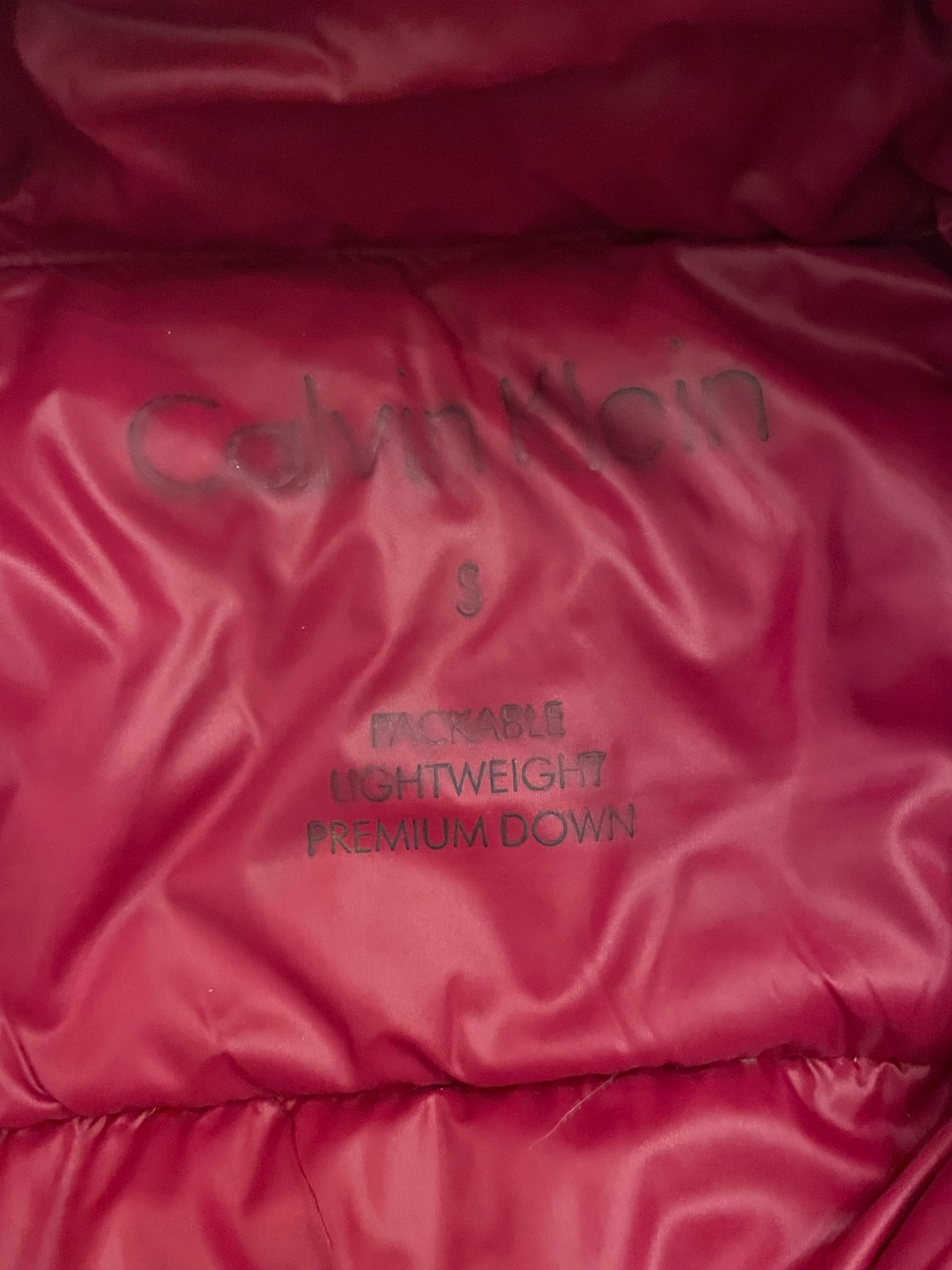 Calvin Klein Puffer Packable Lightweight Premium … - image 3