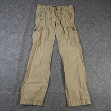 Ralph Lauren Pants Womens 4 Cargo Military Paratrooper Utility Khaki Y2K 90s