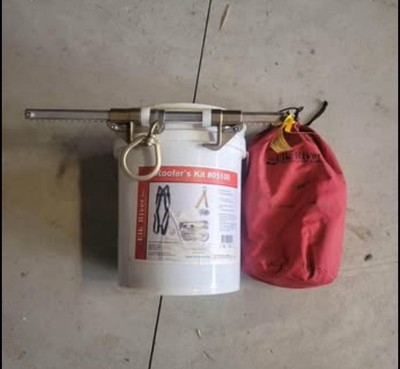 Elk Rivers Inc Fall Protection Kit #05100, beam kit and extra harness