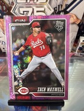 Topps Series One 2026 Zach Maxwell #143 Pink Holo