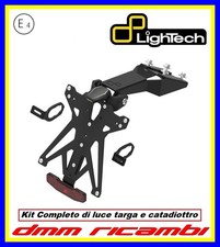 Portatarga LighTech KAWASAKI Z650 ABS 2018 2019 regolabile con luce targa Z 650