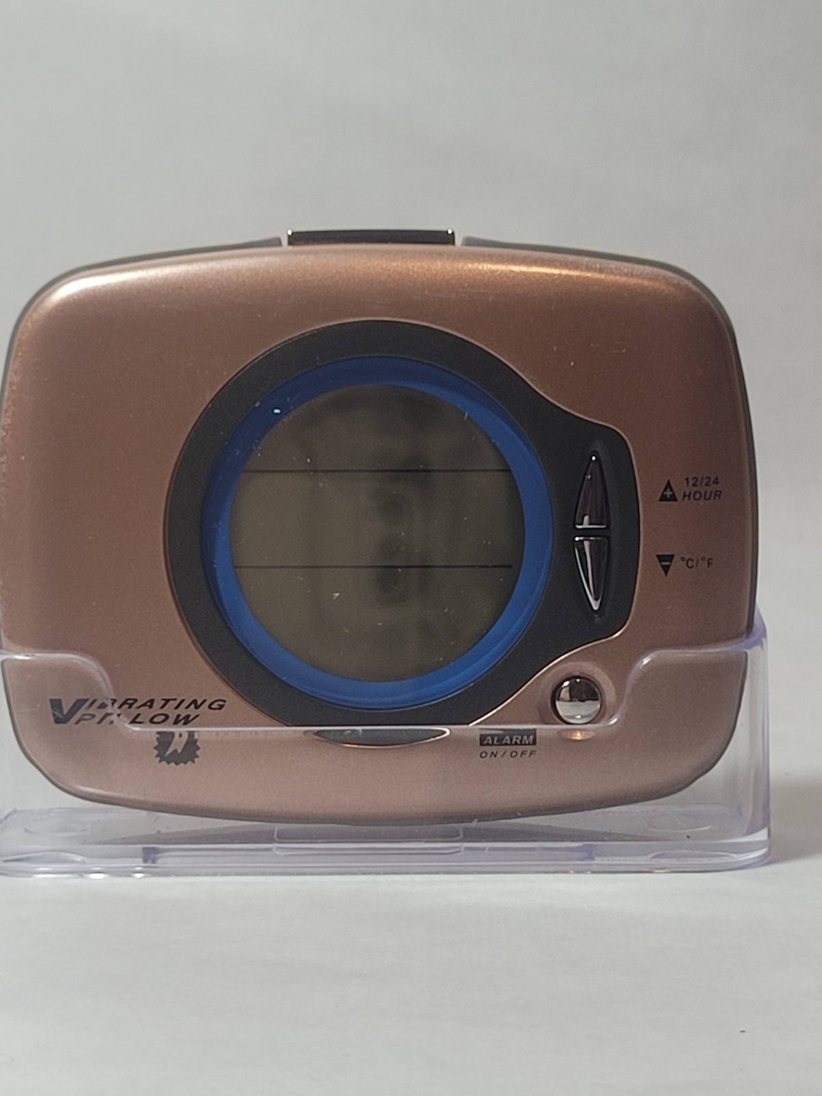 Rose Gold Alarm Clock -Vibrating Pillow