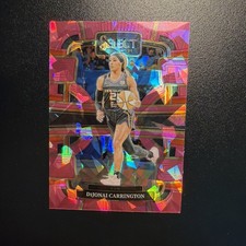 2024 Panini Select WNBA - Concourse DiJonai Carrington #18 Pink Ice Prizm