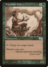 Argothian Elder Urza's Saga HEAVILY PLD Green Uncommon MAGIC MTG CARD ABUGames