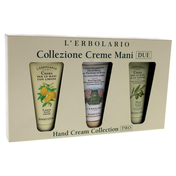 L'erbolario Crema Mani Cofanetto Regalo Donna, Set Crema Mani Nutriente, (T5Z)-image