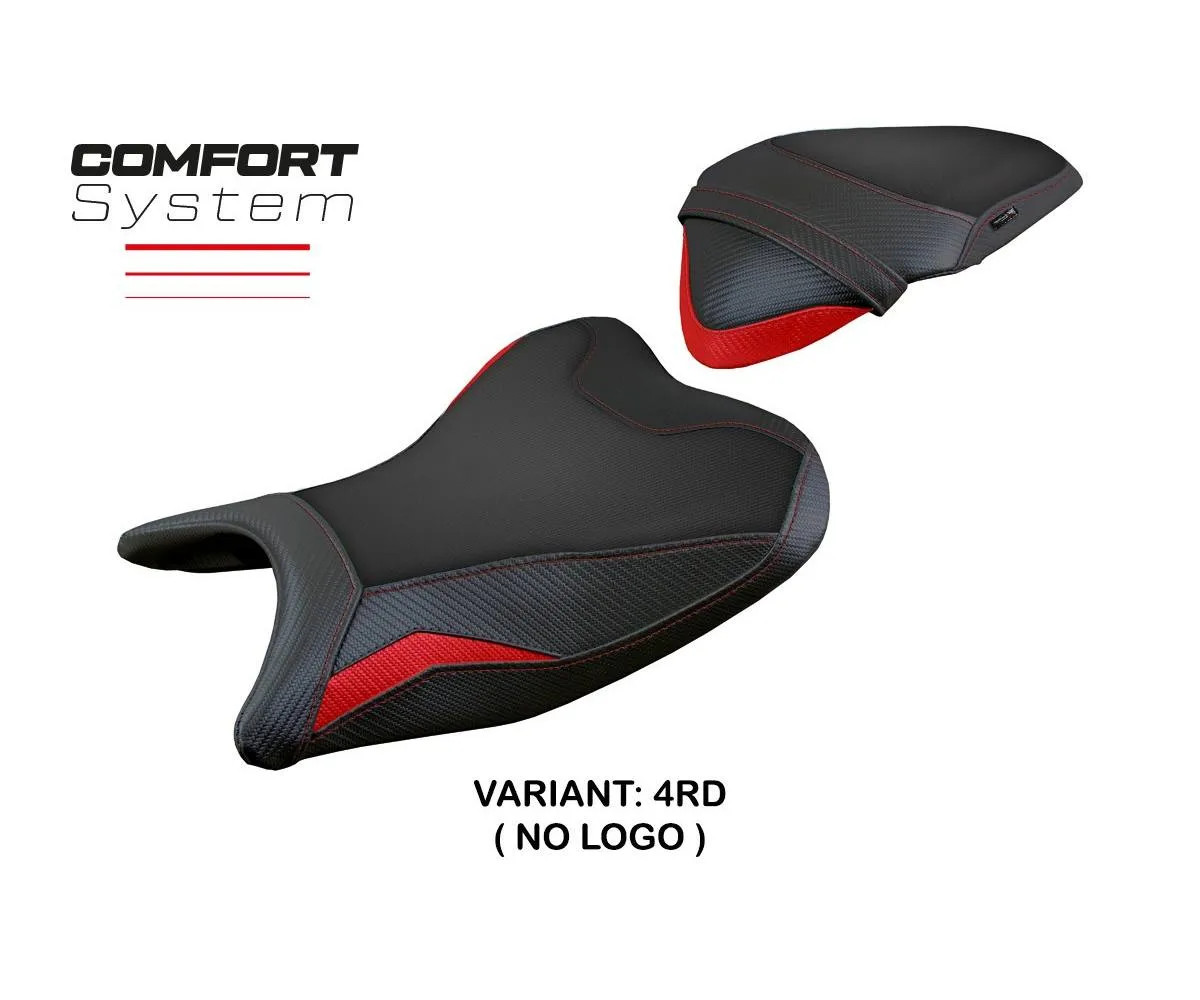 Seat cover Abrantes Comfort Sys Red RD Tpz compatible KAWASAKI Z 250 2019 2020