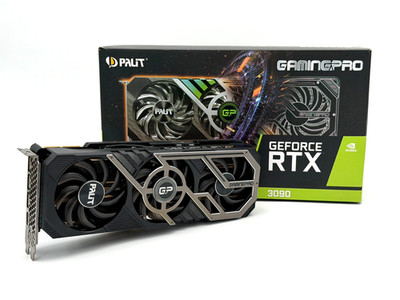 Palit GAMINGPRO GeForce RTX 3090 24GB GDDR6X NVIDIA Grafikkarte GPU HIGHEND TOP