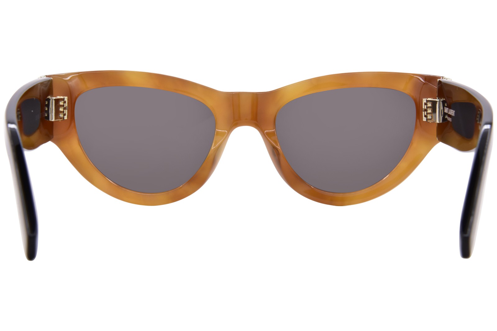 Saint Laurent SL M94 007 occhiali da sole donna avana nero nero occhio di gatto 53 mm